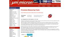 Desktop Screenshot of microntesa.co.za